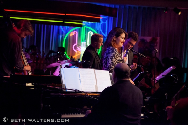 Photo Flash: Jane Monheit, Clint Holmes, and More Visit FRANK & FRIENDS at Birdland Image
