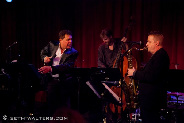 Photo Flash: Jane Monheit, Clint Holmes, and More Visit FRANK & FRIENDS at Birdland Image
