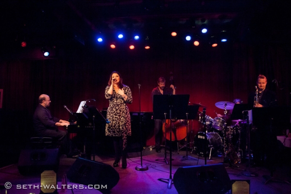 Photo Flash: Jane Monheit, Clint Holmes, and More Visit FRANK & FRIENDS at Birdland Image