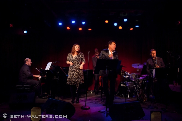 Photo Flash: Jane Monheit, Clint Holmes, and More Visit FRANK & FRIENDS at Birdland Image