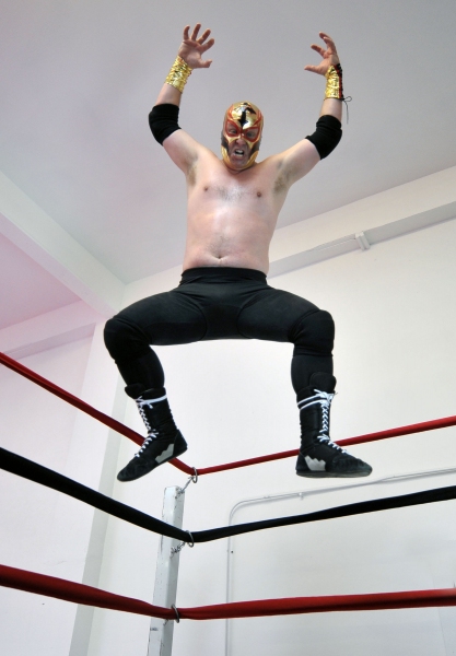 Pro-wrestler The Bad Guy (Dave Maier) Photo