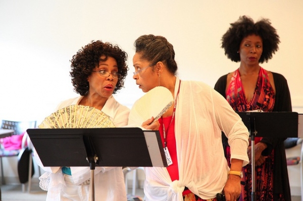 Photo Flash: Denise Burse, Harriet D. Foy and More Rehearse Powerhouse Theater's THE HOUSE THAT WILL NOT STAND Image