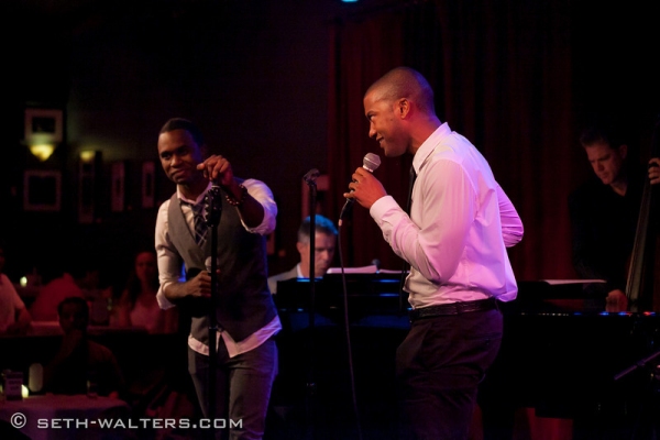 Photo Flash: Clint Holmes, CENTRAL AVENUE BREAKDOWN and More at Jim Caruso's Cast Party at Birdland Image