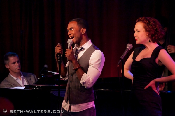 Photo Flash: Clint Holmes, CENTRAL AVENUE BREAKDOWN and More at Jim Caruso's Cast Party at Birdland Image
