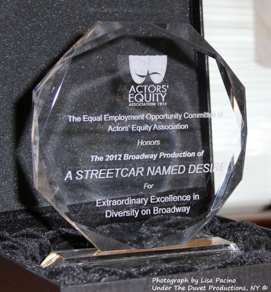 Photo Flash: STREETCAR NAMED DESIRE Gets AEA's Diversity Award Image