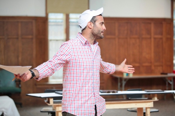 Photo Flash: In Rehearsal for Vassar Powerhouse's THE POWER OF DUFF With Greg Kinnear, Dominic Fumusa and More! Image