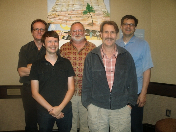 William Underwood, Rich Alifantis, Randy Glancy with David Saenger and Bill Steed (fr Photo