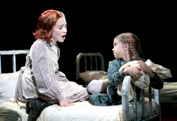 Lauren Weintraub (Annie) and Elena Carmichael (Molly) Photo