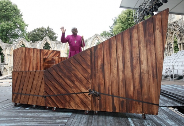 Photo Flash: Archbishop of York Boards Noah's Ark at YORK MYSTERY PLAYS 