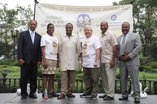 Photo Flash: Ben Vereen Joins BP Markowitz at LIGHTEN UP BROOKLYN Image
