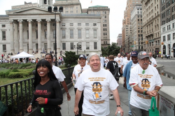 Photo Flash: Ben Vereen Joins BP Markowitz at LIGHTEN UP BROOKLYN Image