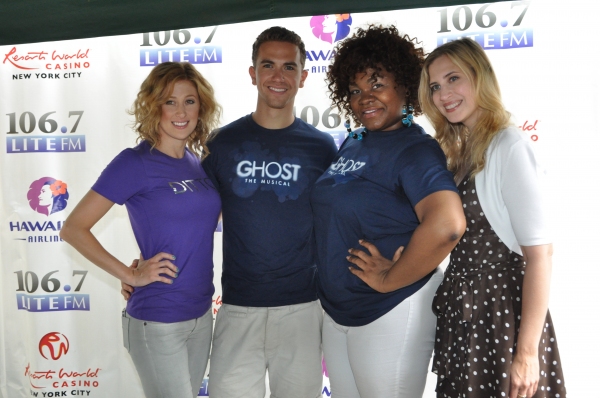 Caissie Levy, Richard Fleeshman, Da'Vine Joy Randolph and Christine Nagy Photo