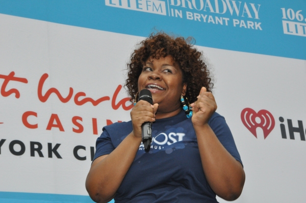 Photo Coverage: WICKED, GHOST, MEMPHIS, and More Perform at Broadway in Bryant Park! Image