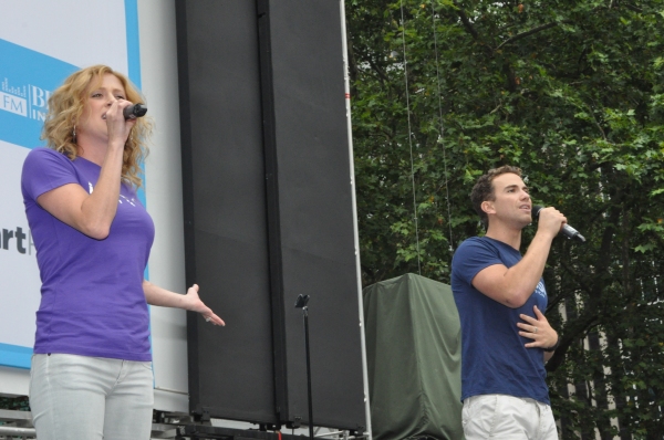 Photo Coverage: WICKED, GHOST, MEMPHIS, and More Perform at Broadway in Bryant Park! Image