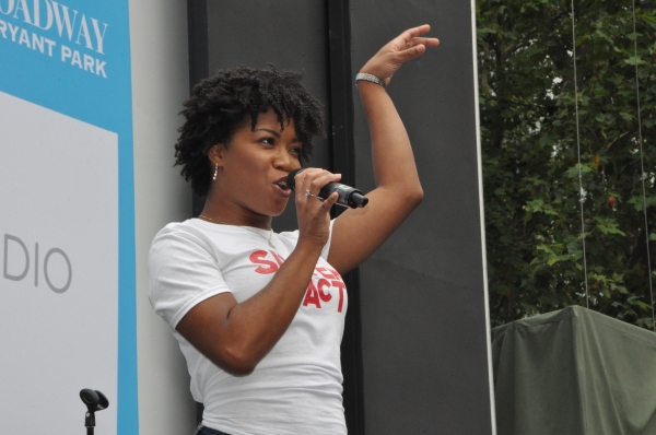 Photo Coverage: WICKED, GHOST, MEMPHIS, and More Perform at Broadway in Bryant Park! Image