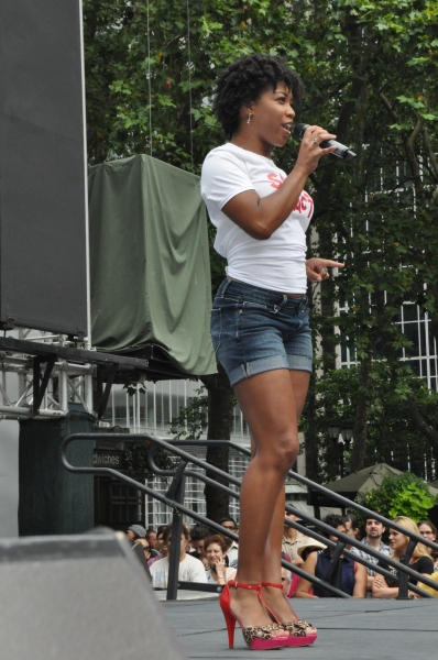 Photo Coverage: WICKED, GHOST, MEMPHIS, and More Perform at Broadway in Bryant Park! Image