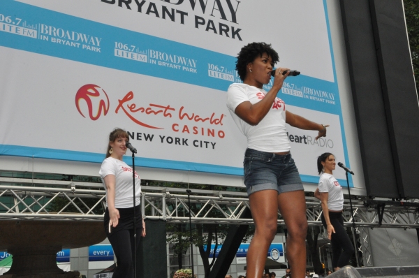 Photo Coverage: WICKED, GHOST, MEMPHIS, and More Perform at Broadway in Bryant Park! Image