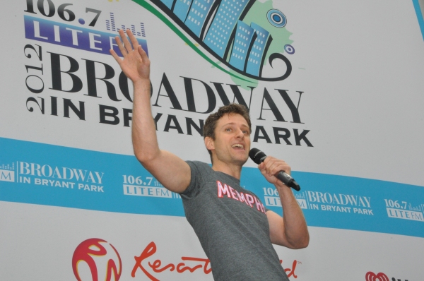 Photo Coverage: WICKED, GHOST, MEMPHIS, and More Perform at Broadway in Bryant Park! Image