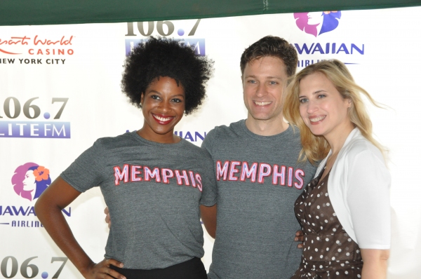 Photo Coverage: WICKED, GHOST, MEMPHIS, and More Perform at Broadway in Bryant Park! Image