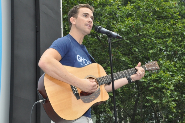 Photo Coverage: WICKED, GHOST, MEMPHIS, and More Perform at Broadway in Bryant Park! Image