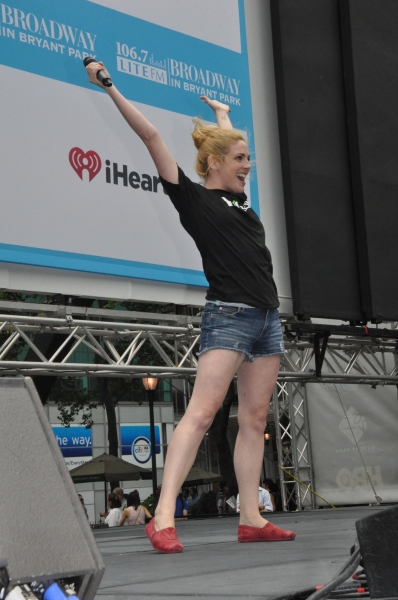 Photo Coverage: WICKED, GHOST, MEMPHIS, and More Perform at Broadway in Bryant Park! Image