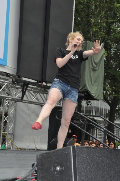 Photo Coverage: WICKED, GHOST, MEMPHIS, and More Perform at Broadway in Bryant Park! Image
