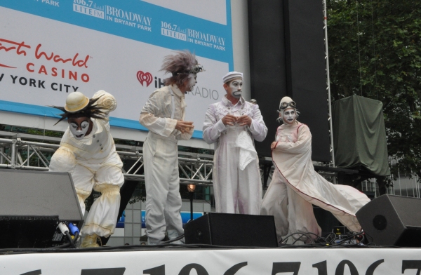 Photo Coverage: WICKED, GHOST, MEMPHIS, and More Perform at Broadway in Bryant Park! Image