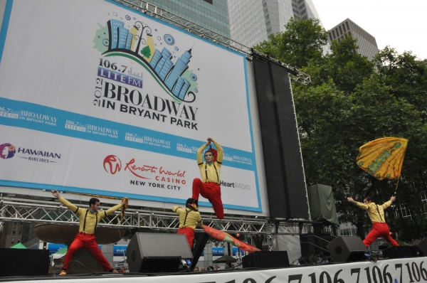 Photo Coverage: WICKED, GHOST, MEMPHIS, and More Perform at Broadway in Bryant Park! Image