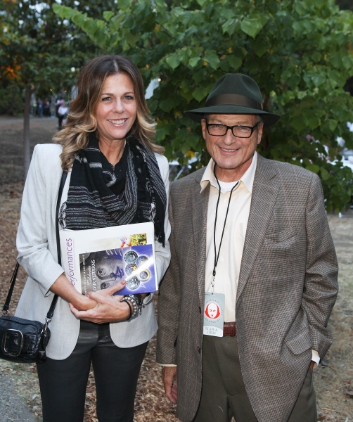 Rita Wilson and Patrick Stansfield, Board Member Shakespeare Center of Los Angeles Photo