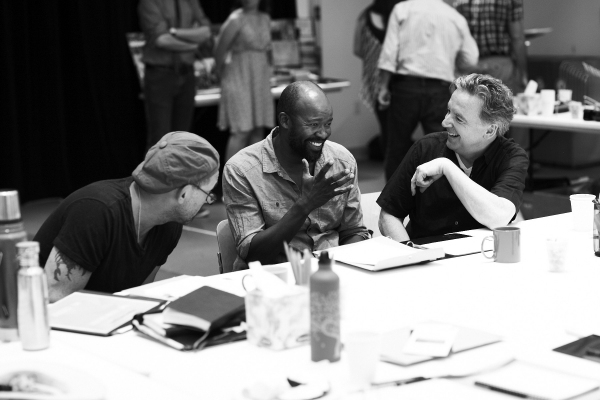 Photo Flash: Leon Addison Brown, Ritchie Coster and More Rehearse Signature Theatre's THE TRAIN DRIVER Image