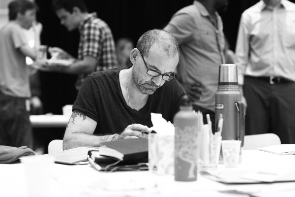 Photo Flash: Leon Addison Brown, Ritchie Coster and More Rehearse Signature Theatre's THE TRAIN DRIVER Image