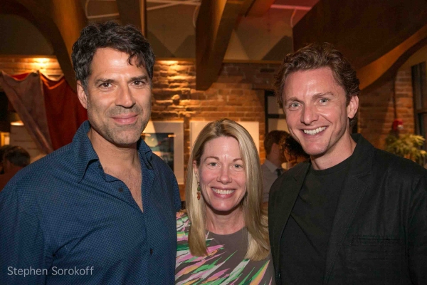 Christopher Innvar, Marin Mazzie, Jason Danieley Photo