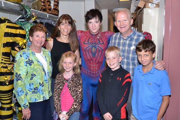 Photo Flash: SPIDER-MAN Welcomes Real Hero Col Wingfield Image