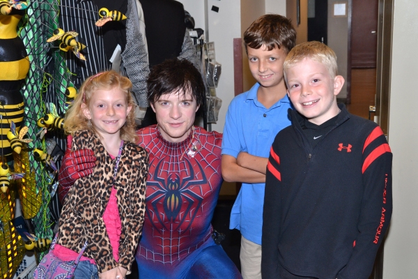 Photo Flash: SPIDER-MAN Welcomes Real Hero Col Wingfield Image