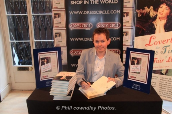 Photo Flash: Dominic McHugh Signs 'Loverly: The Life and Times of My Fair Lady' at Dress Circle Image