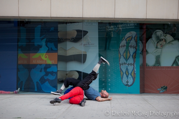 Photo Flash: First Look at DIVERGENT DANCES FOR WINDOWS AND WALLS at Bata Shoe Museum  Image