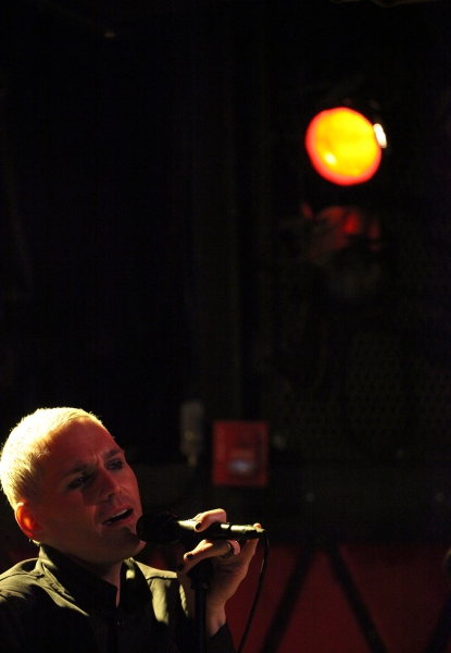 Exclusive Photo Coverage: Tony Vincent Brings Solo Concert to Rockwood Music Hall! Image