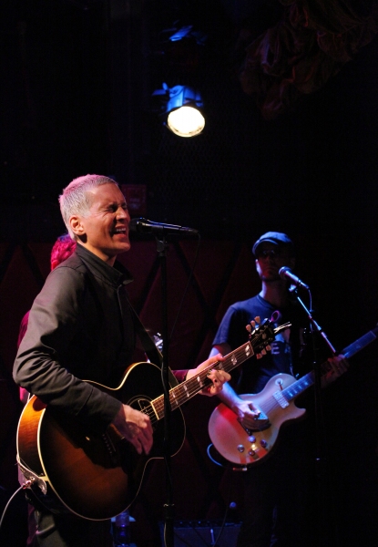 Exclusive Photo Coverage: Tony Vincent Brings Solo Concert to Rockwood Music Hall! Image