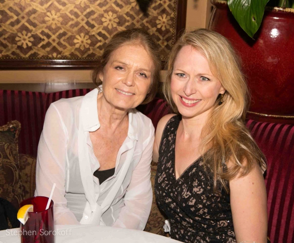 Gloria Steinem and Karen Oberlin
 Photo