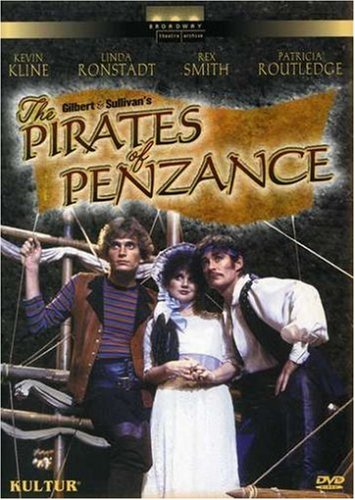 Gilbert & Sullivan: The Pirates of Penzance  - Broadway Musical on DVD Blu-ray 2002 Cover Art
