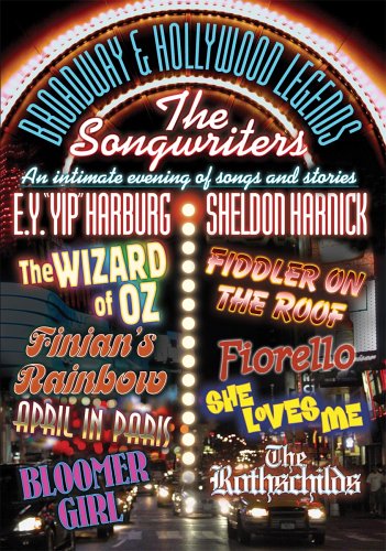 The Songwriters - Burton Lane & Mitchell Parish - Broadway Musical on DVD Blu-ray 2005 Cover Art