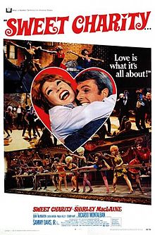 Sweet Charity - Broadway Musical on DVD Blu-ray 1969 Cover Art