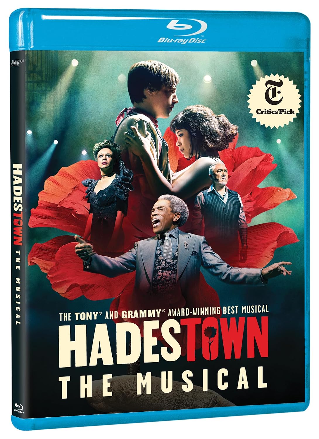 Hadestown - Broadway Musical on DVD Blu-ray 2026 Cover Art