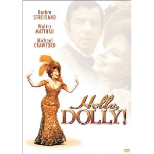 Hello, Dolly!  - Broadway Musical on DVD Blu-ray 1969 Cover Art