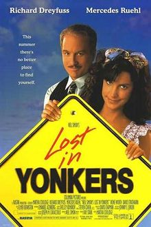 Lost in Yonkers - Broadway Musical on DVD Blu-ray 1993 Cover Art