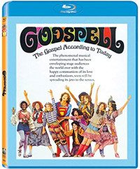 Godspell blu-ray - Broadway Show Video Cover Art