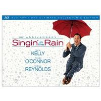 Singin' In The Rain: 60th Anniversary Collector's Edition (Blu-ray/DVD Combo)  - Broadway Show Video Cover Art