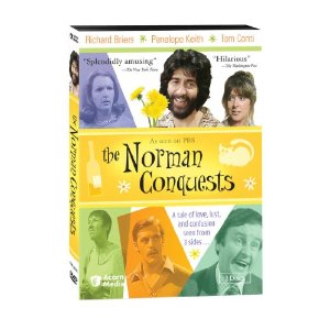 The Norman Conquests - Broadway Musical on DVD Blu-ray 2011 Cover Art