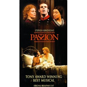 Passion - Broadway Musical on DVD Blu-ray 1996 Cover Art